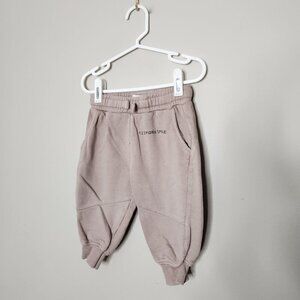 ZARA Brown Jogger Style Sweatpants